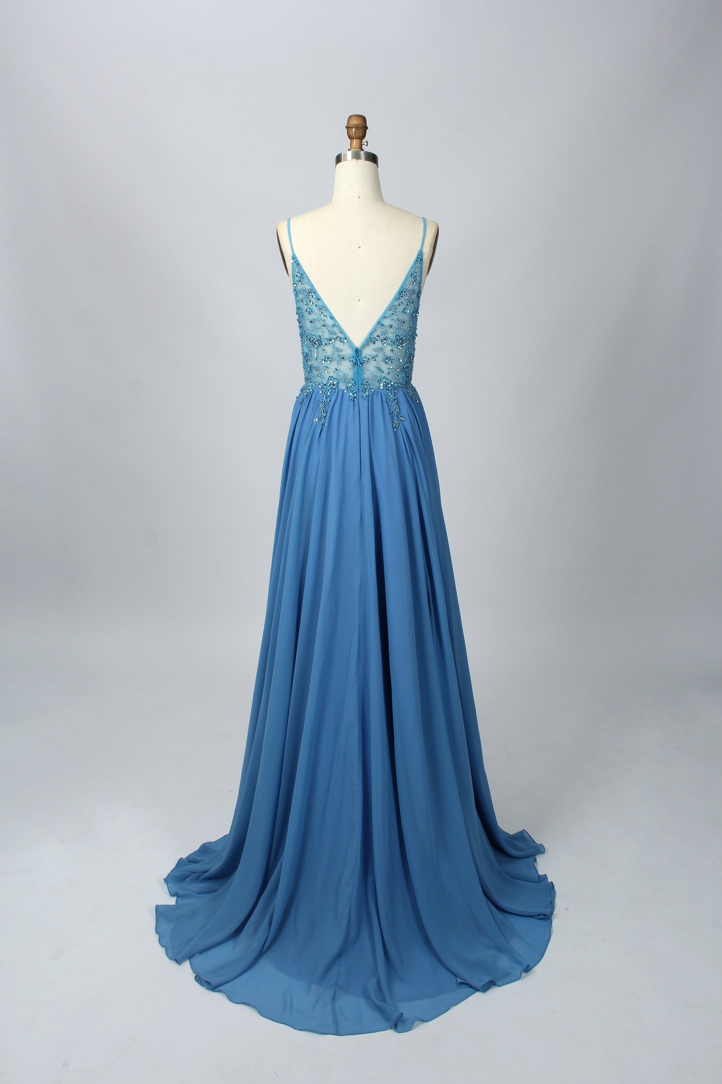 Wholesale Exquisite Craftsmanship Chiffon Prom Gown 32656
